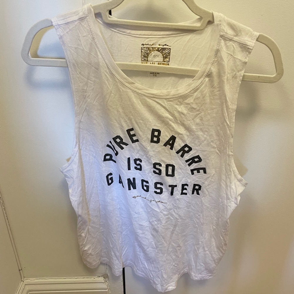 Spiritual Gangster White Tank Top